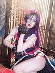 [Cosplay] Yibeibuchi 一北亦北 - Milky New Year Cheongsam 奶光新春旗袍