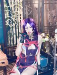 [Cosplay] Yibeibuchi 一北亦北 - Milky New Year Cheongsam 奶光新春旗袍