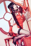 [Cosplay] Yui 金鱼 - Tokisaki Kurumi Cheongsam 时崎狂三 旗袍
