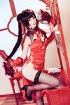 [Cosplay] Yui 金鱼 - Tokisaki Kurumi Cheongsam 时崎狂三 旗袍