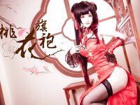 [Cosplay] Yui 金鱼 - Tokisaki Kurumi Cheongsam 时崎狂三 旗袍