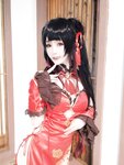 [Cosplay] Yui 金鱼 - Tokisaki Kurumi Cheongsam 时崎狂三 旗袍