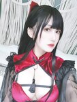 [Cosplay] Sandu 69 三度69 - Flesh-tightening cheongsam 勒肉旗袍