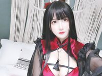 [Cosplay] Sandu 69 三度69 - Flesh-tightening cheongsam 勒肉旗袍