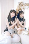 [Cosplay] Bu Dai Mao 不呆猫 - Bikini Maid 比基尼女仆