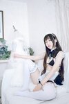 [Cosplay] Bu Dai Mao 不呆猫 - Bikini Maid 比基尼女仆