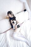 [Cosplay] Bu Dai Mao 不呆猫 - Bikini Maid 比基尼女仆