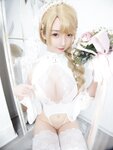 [Cosplay] YiXiaoYangZe 一小央泽 - White Bride 白花嫁