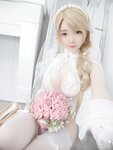 [Cosplay] YiXiaoYangZe 一小央泽 - White Bride 白花嫁