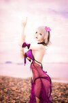 [Cosplay] Airi 仙九 - Black Swimsuit 黑贞水着