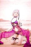 [Cosplay] Airi 仙九 - Black Swimsuit 黑贞水着