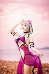 [Cosplay] Airi 仙九 - Black Swimsuit 黑贞水着