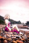 [Cosplay] Airi 仙九 - Black Swimsuit 黑贞水着