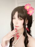 [Cosplay] Yibeibuchi 一北亦北 - Seshoin Swimsuit 杀生院泳装