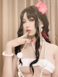 [Cosplay] Yibeibuchi 一北亦北 - Seshoin Swimsuit 杀生院泳装