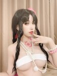 [Cosplay] Yibeibuchi 一北亦北 - Seshoin Swimsuit 杀生院泳装