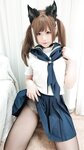 [Cosplay] Nyako 喵子 - Sailor Suit Selfie 水手服自拍