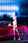 [Cosplay] 抱走莫子aa - 雪女跑车兔女郎