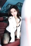 [Cosplay] 王馨瑶Yanni 白色露背衬衣
