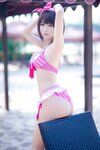 [Cosplay] Eel Feier 鳗鱼霏儿 - Kato Megumi Swimsuit 加藤惠泳装
