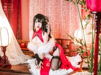 [Cosplay] Nisa 二佐 - Dafeng Cheongsam 大凤旗袍