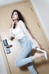 [Cosplay] 杨晨晨 - 简约牛仔裤