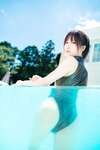 [Cosplay] けん研 けんけん -竞泳泳装