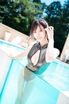 [Cosplay] けん研 けんけん -竞泳泳装