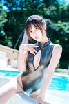 [Cosplay] けん研 けんけん -竞泳泳装
