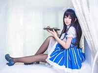 [Cosplay] 白金Saki 女仆