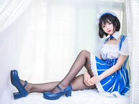 [Cosplay] 白金Saki 女仆