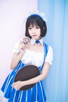 [Cosplay] 白金Saki 女仆