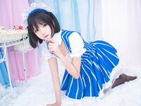 [Cosplay] 白金Saki 女仆
