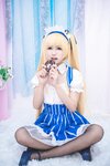 [Cosplay] 白金Saki 女仆