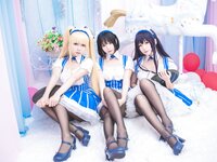 [Cosplay] 白金Saki 女仆