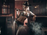 [Cosplay] Yixiao 一笑芳香沁 - Cowboy Leopard Girl 牛仔豹女