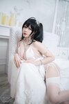 [Cosplay] Nyako 喵子 - Pure White Wedding Dress 大凤纯白婚纱
