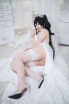 [Cosplay] Nyako 喵子 - Pure White Wedding Dress 大凤纯白婚纱