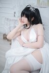 [Cosplay] Nyako 喵子 - Pure White Wedding Dress 大凤纯白婚纱