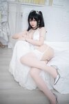 [Cosplay] Nyako 喵子 - Pure White Wedding Dress 大凤纯白婚纱