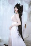 [Cosplay] Nyako 喵子 - Pure White Wedding Dress 大凤纯白婚纱