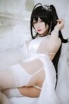 [Cosplay] Nyako 喵子 - Pure White Wedding Dress 大凤纯白婚纱