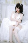 [Cosplay] Nyako 喵子 - Pure White Wedding Dress 大凤纯白婚纱