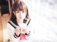 [Cosplay] 白金Saki 半透明水手服