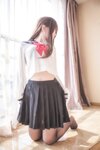 [Cosplay] 白金Saki 半透明水手服