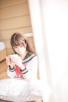 [Cosplay] 白金Saki 半透明水手服