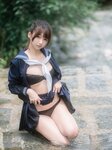 [しずく(原nagisa魔物喵)] - 川で水遊び