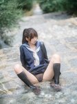 [しずく(原nagisa魔物喵)] - 川で水遊び
