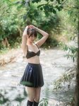[しずく(原nagisa魔物喵)] - 川で水遊び