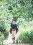 [しずく(原nagisa魔物喵)] - 川で水遊び